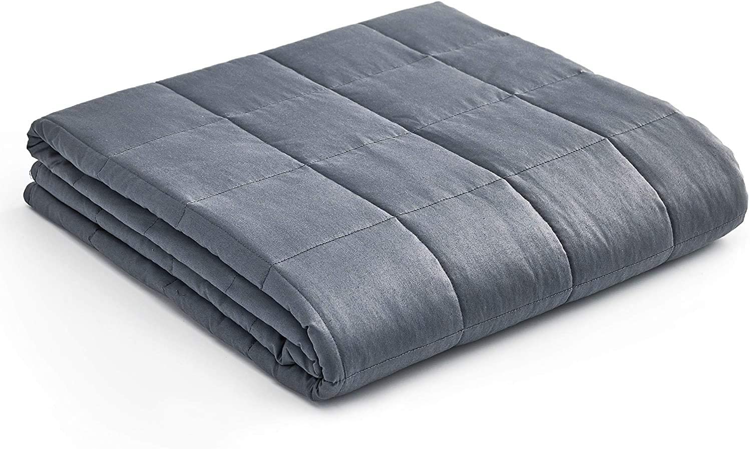 YnM 2.0 Oeko-Tex & Glass Beads 15-Pound Weighted Blanket
