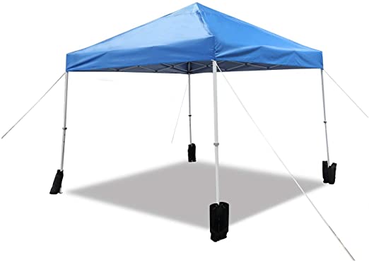 AmazonBasics Fabric Pop-Up Canopy Tent, 10×10-Feet