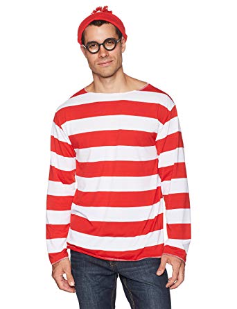 elope Where’s Waldo Adult Costume Kit