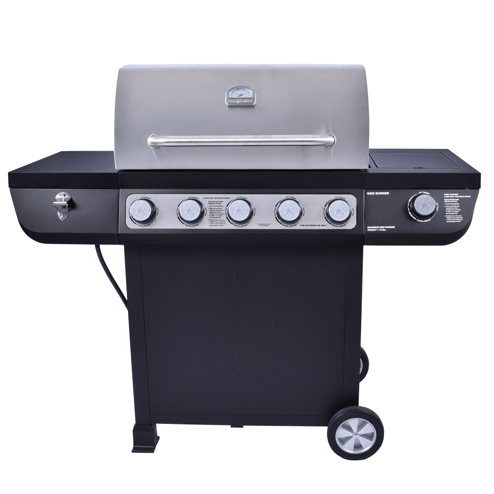 Even Embers Iron Grate Gas Grill