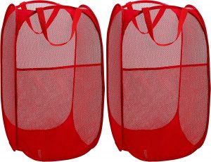 Handy Pop-Up Flexible Laundry Hampers, 2-Pack