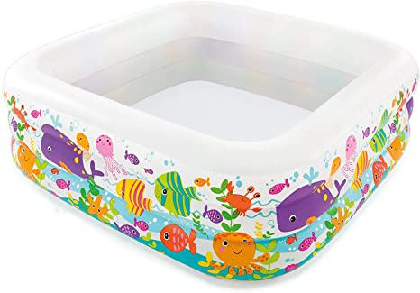 Intex Clearview Children’s Vinyl Inflatable Pool, 62.5-Inch