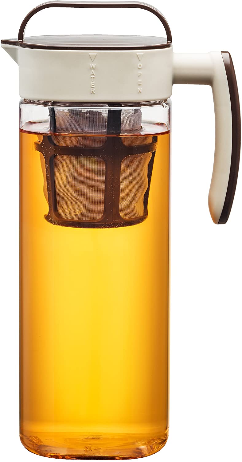 Komax Tritan Clear BPA-Free Iced Tea Maker, 2.1-Quart