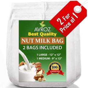 My Best Nut Milk Bag Healthy Diet Nut Bag, 2-Pack