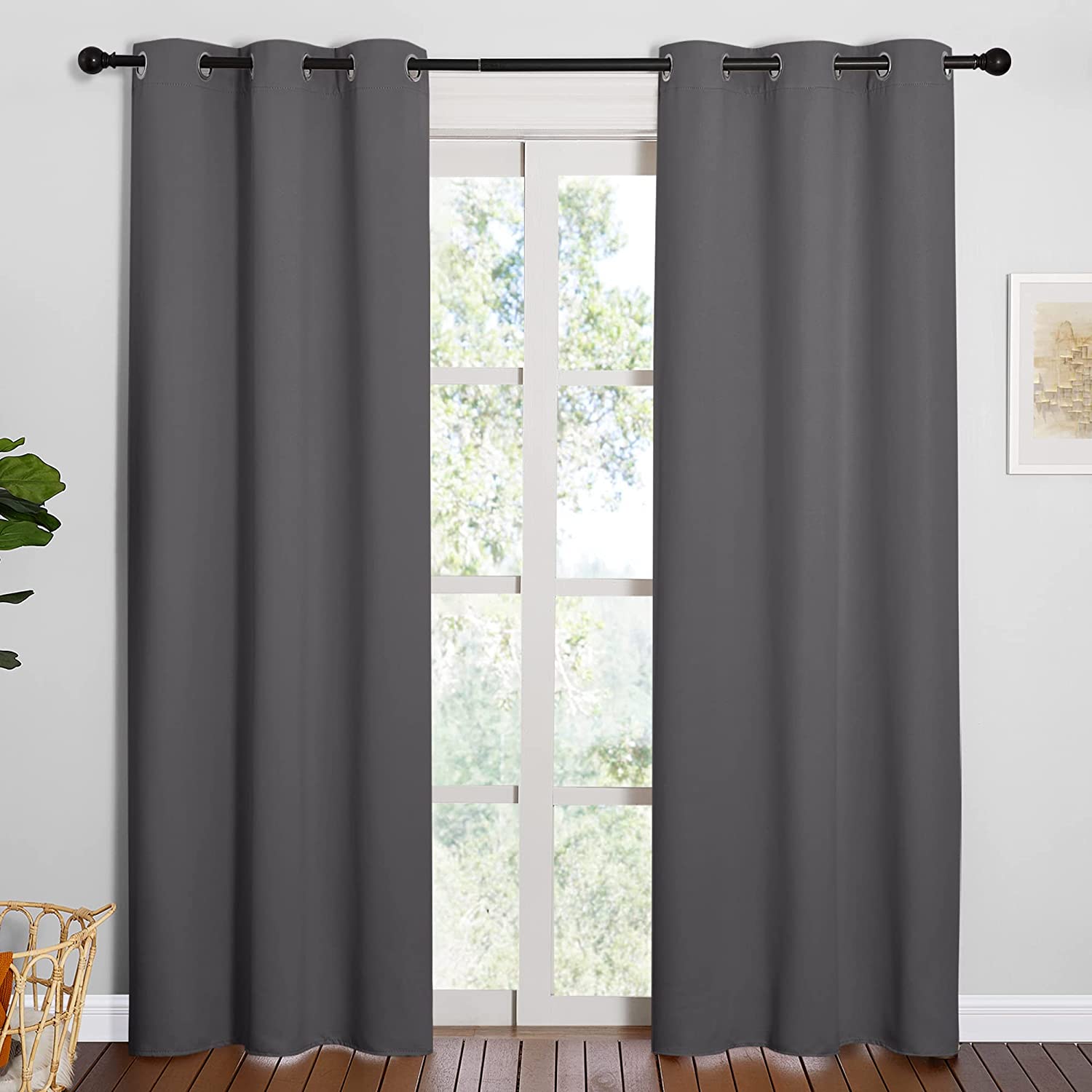 NICETOWN UV-Blocking Panel Curtain Blinds