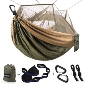 Sunyear Camping Hammock With Mosquito Net