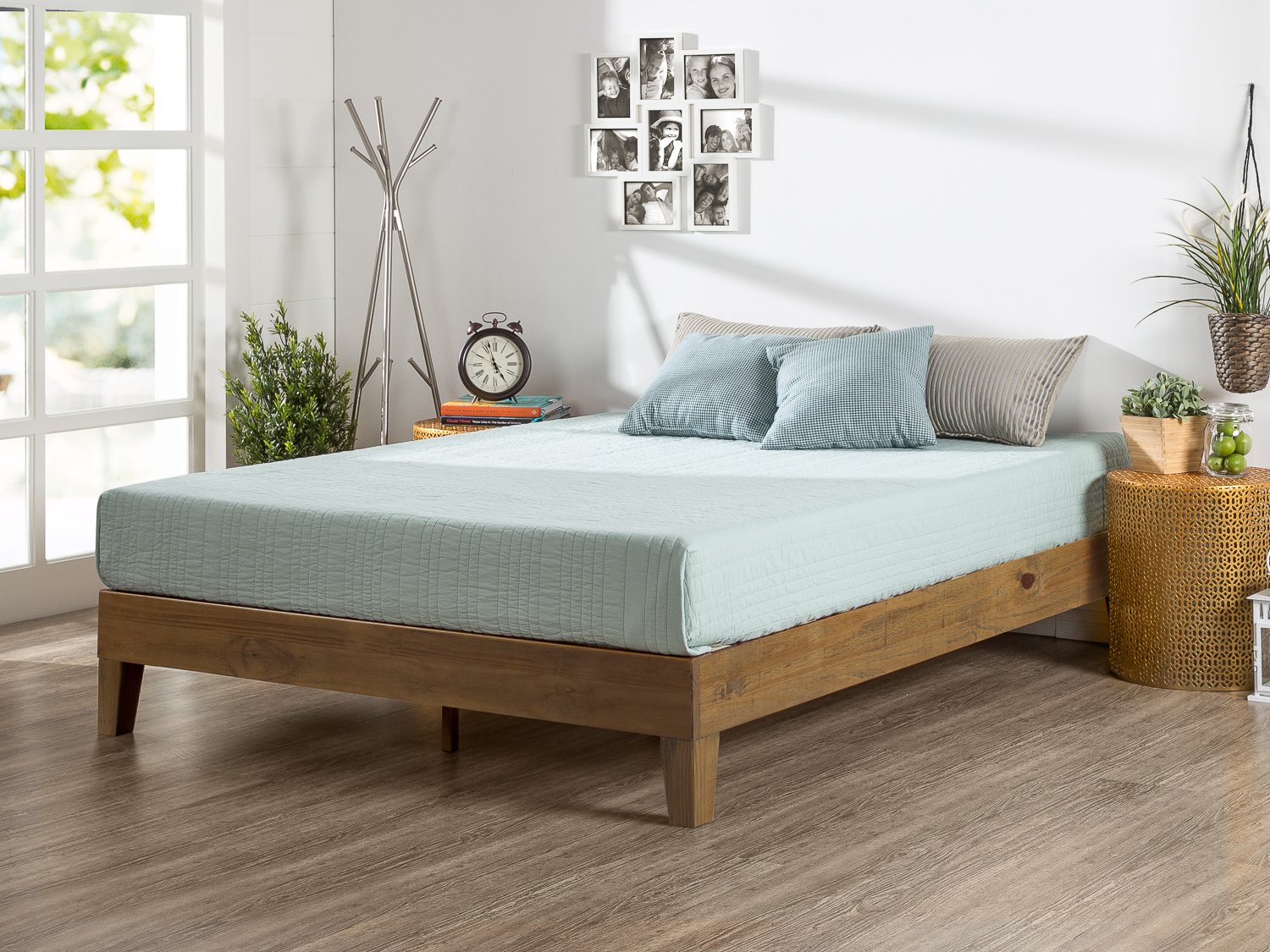Zinus Alexis 12-inch Deluxe Wood Platform Bed