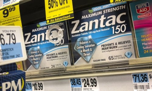 Shipments Of A Generic Zantac Halted After FDA Warns Of Low Level Probable Carcinogen In Zantac And Its Generic Version