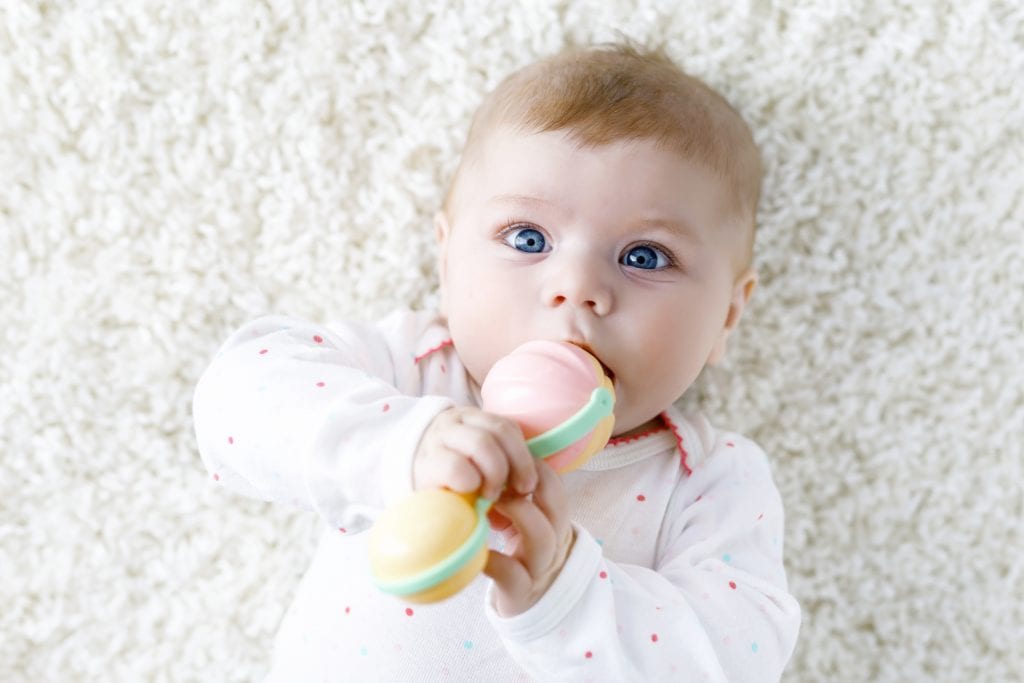 best rattle for 3 month old