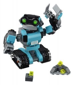 LEGO 31062 3-In-1 DIY Robo Explorer Robot Kit, 205-Piece