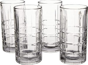 Anchor Hocking Crystal Tumbler Drinking Glasses, Set Of 4