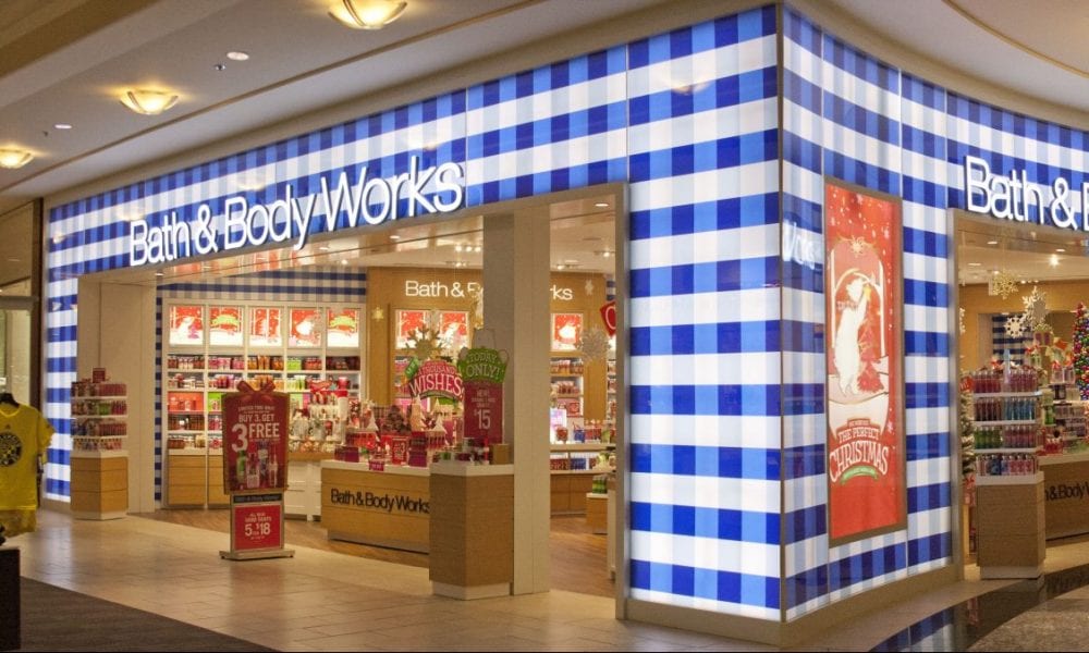 Bath and Body Works storefront