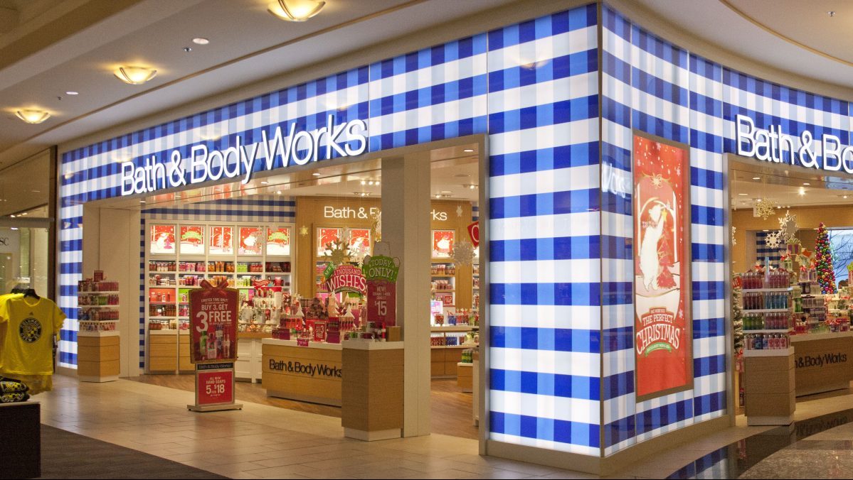Bath and Body Works storefront