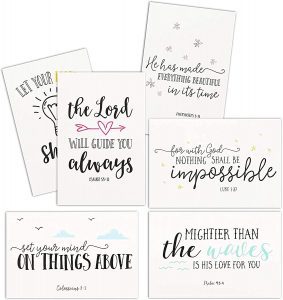 Best Paper Greetings Inspirational Cards, 48 ct