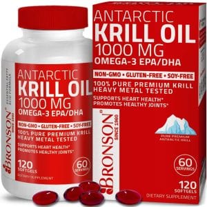Bronson Antarctic Krill Oil, 1000mg