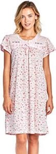 Casual Nights Cotton Flower Print Nightgown