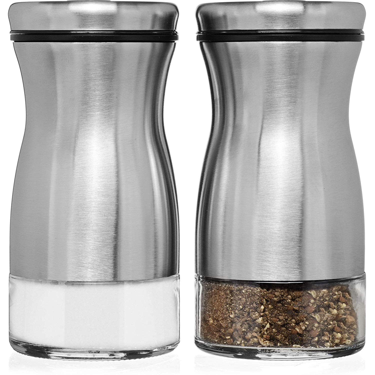CHEFVANTAGE Salt and Pepper Shakers Set