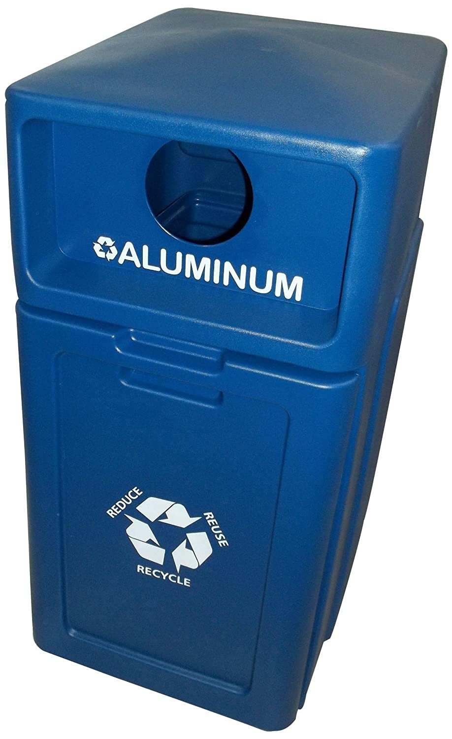 Forte Products 8002405 Hard Liner Commercial Recycling Bin, 42-Gallon