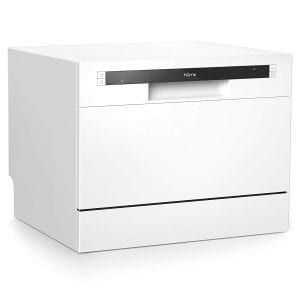 hOmeLabs 6-Cycle Quick Connect Countertop Dishwasher