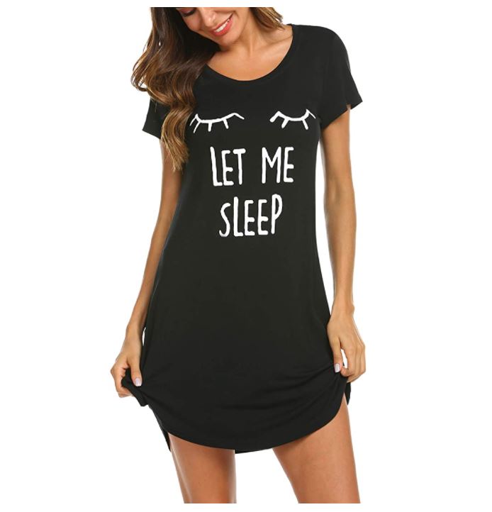 Hotouch Fabric Cute Tee Nightgown