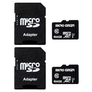 Inland Shockproof MicroSDXC Card, 64 GB