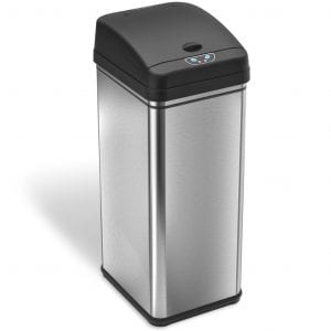 iTouchless 13 Gallon Stainless Steel Automatic Trash