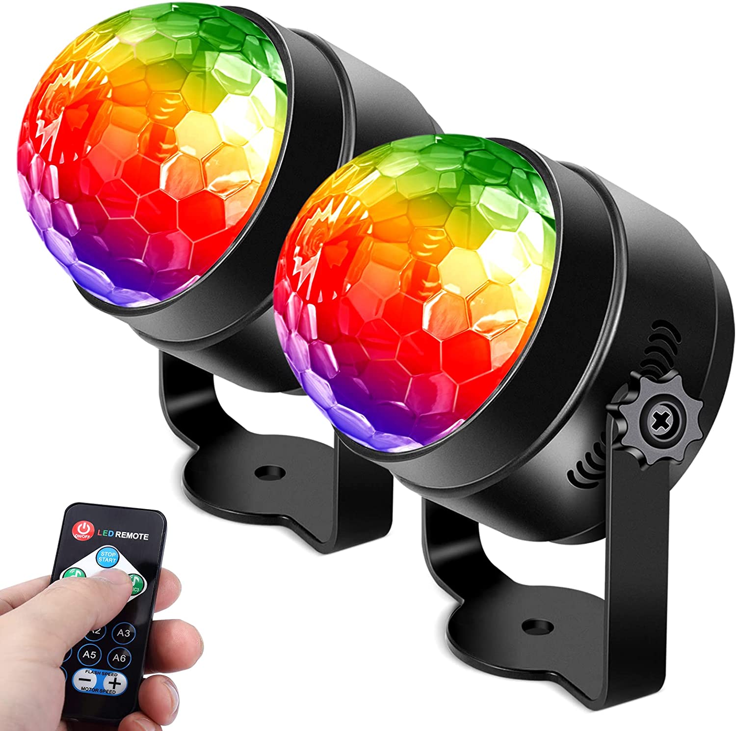 Litake Remote Controlled Party Lights, 2-Pack