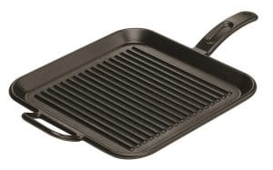 Lodge 12-Inch Square Cast Iron Grill Pan