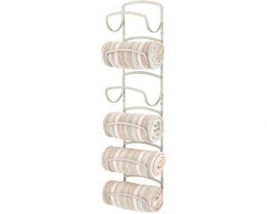 mDesign Modern Verticle Towel Rack, 31-Inch