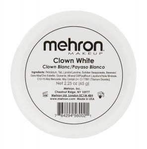 Mehron Makeup Clown White Professional Makeup