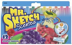Mr. Sketch Certified Scented Markers, 12-Count