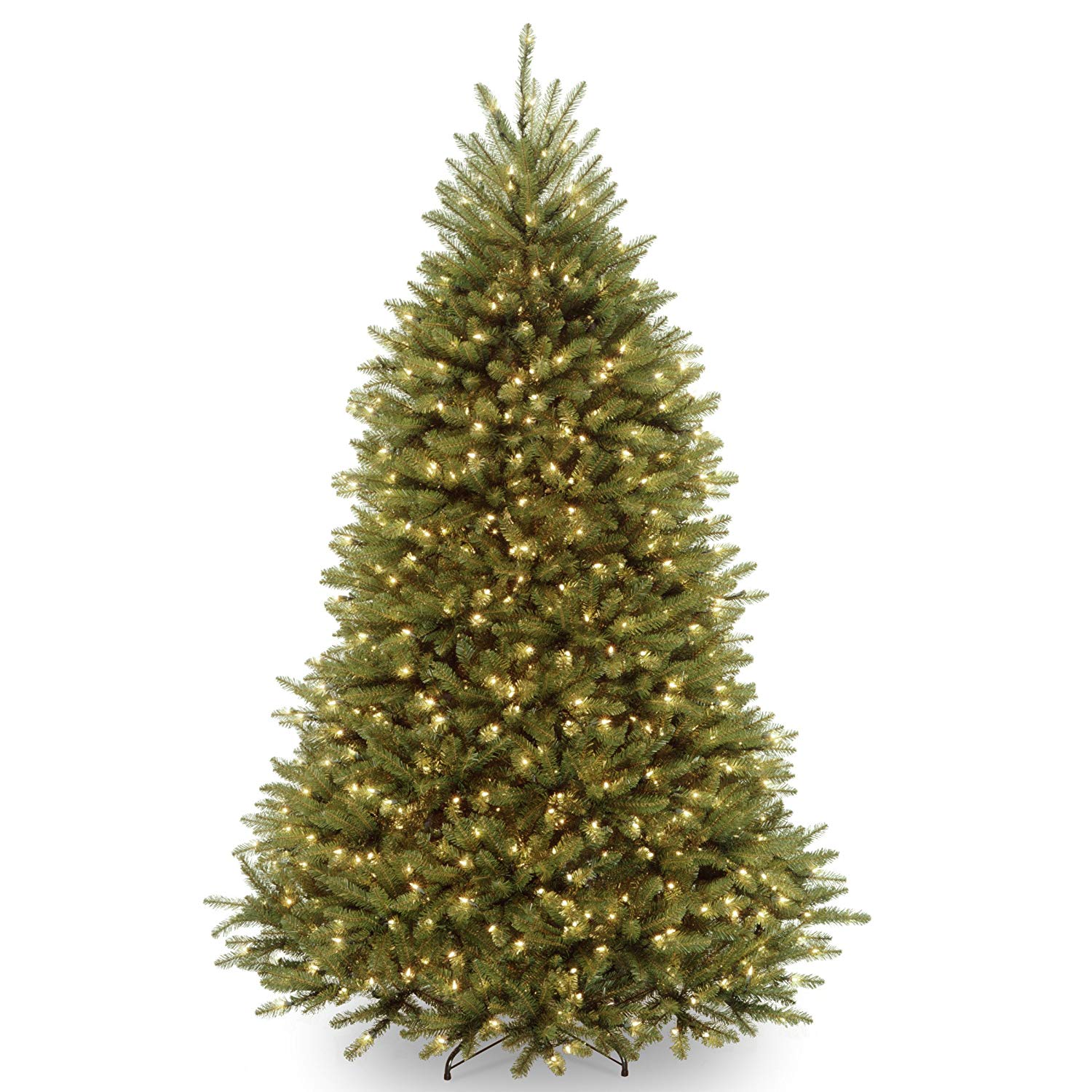 National Tree Easy Set-Up Artificial Fir Tree With Lights, 7.5-Foot