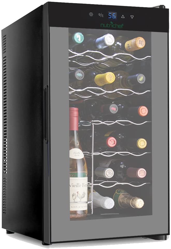 Nutrichef Wine Cooler Refrigerator