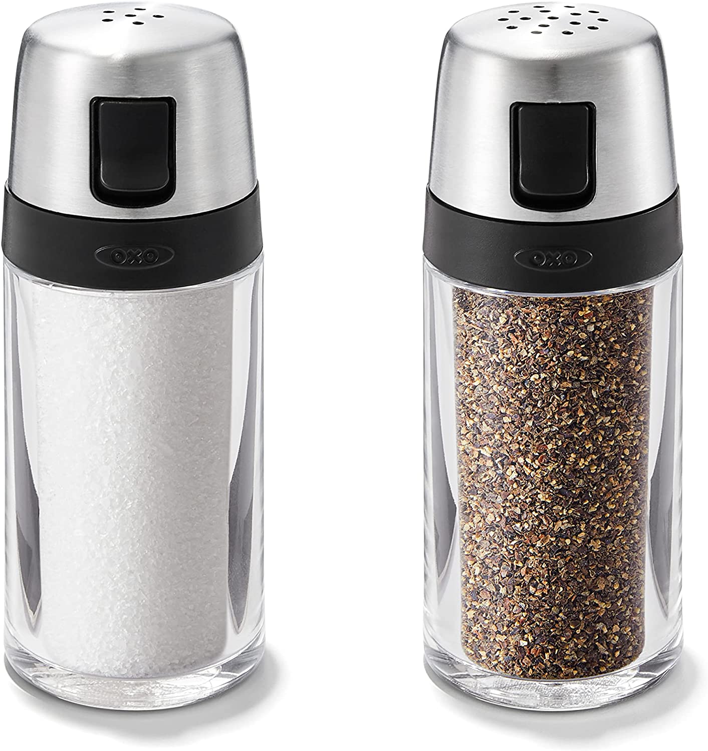 OXO Good Grips Kitchen Side Spout Salt And Pepper Shakers