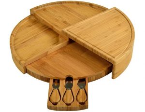 Picnic at Ascot Easy Store Compact Cheese Board Set