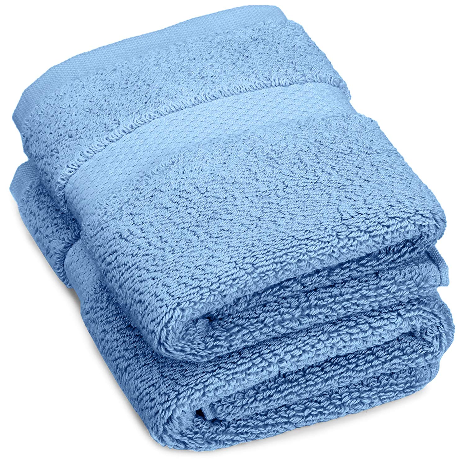 Pinzon Heavyweight Luxury Cotton Washcloths, Set of 2