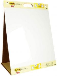 Post-it Brainstorming Portable White Board & Tabletop Easel