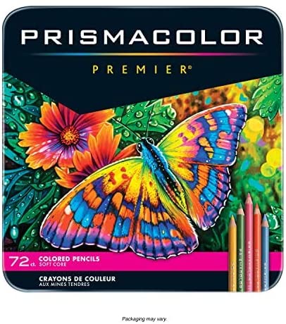 Prismacolor Premier Ultra Smooth Colored Pencils, 72-Count