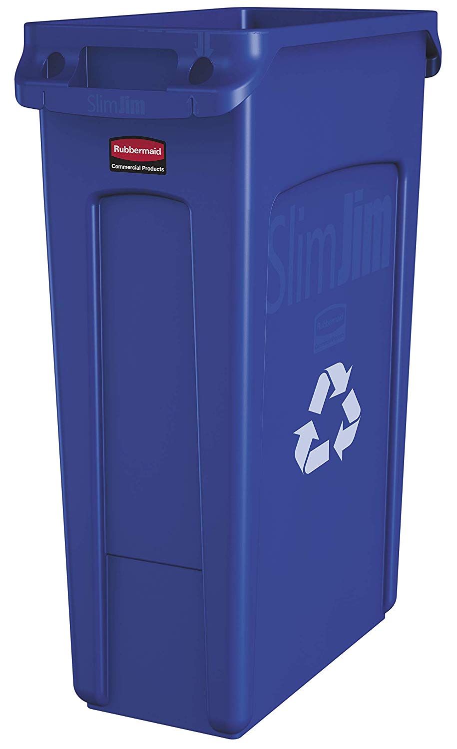 Rubbermaid FG354007 Ergonomic Handles Recycling Bin, 23-Gallon