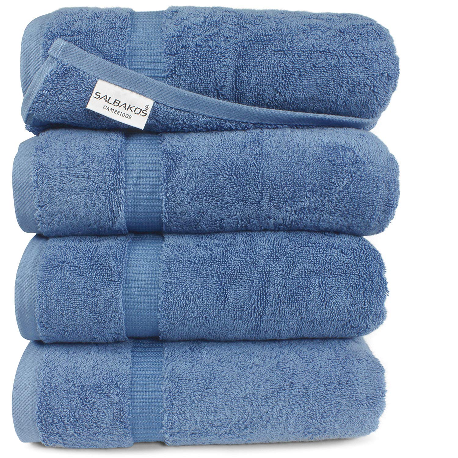 SALBAKOS Fluffy Premium Bath Towels, 4-Piece