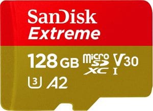 SanDisk Extreme Smartphone MicroSDXC, 128 GB
