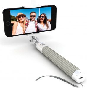 Selfie World Wireless Aerial Selfie Stick, 29-Inch