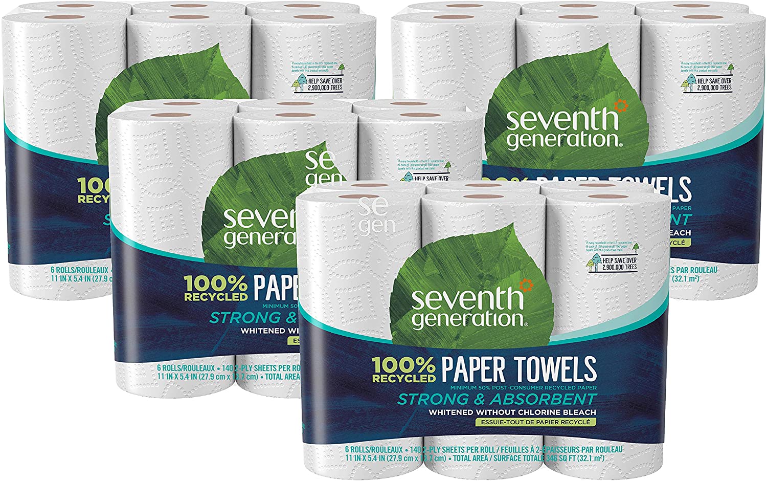 Seventh Generation Restroom Ultra Strong Paper Towels