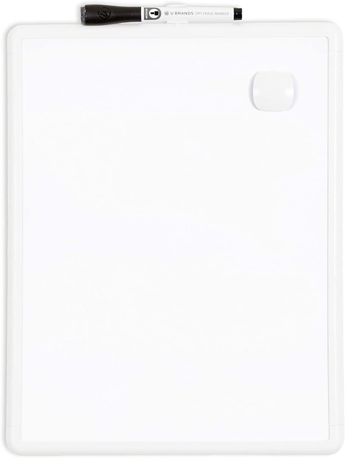 U Brands Contempo Pin-It Cork White Board
