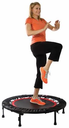 Urban Rebounder Stabilizing Bar Mini Trampoline & Workout DVD