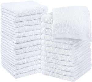 Utopia Towels Lightweight Breathable Washcloths, 24-Pack