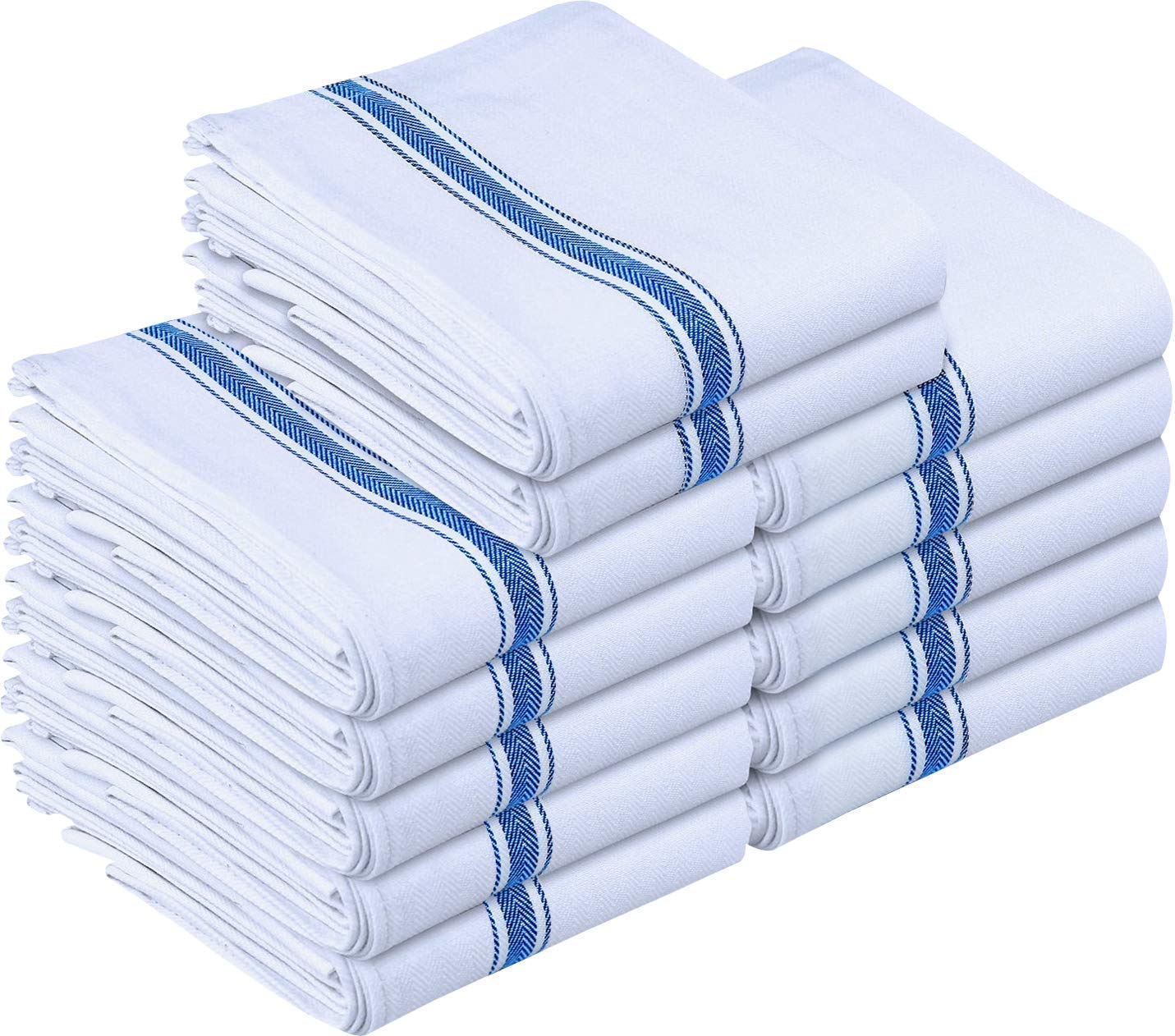Utopia Commercial Lightweight Dish Towels, 12-Pack