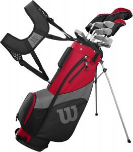 Wilson SGI Easy Launch Golf Club Bag Set, 14-Piece