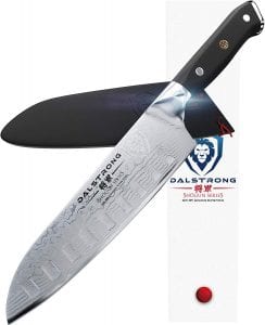 DALSTRONG Hyper Steel Santoku Knife