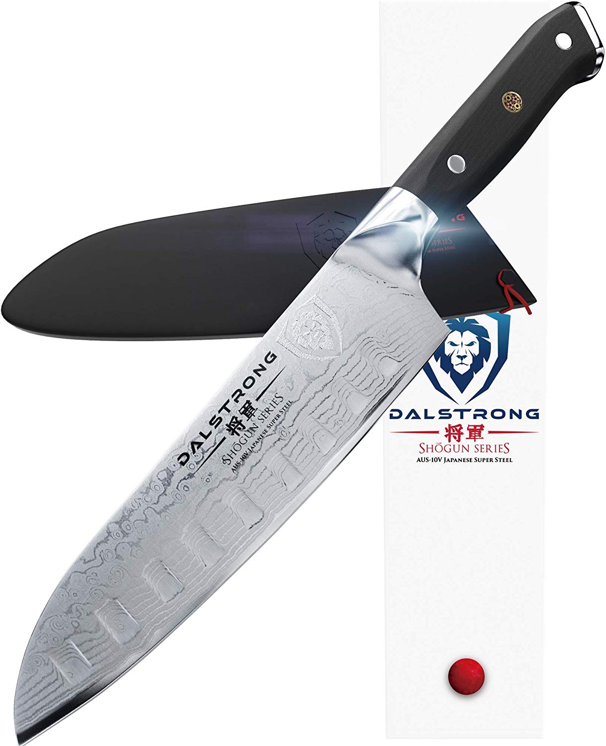 Dalstrong Hyper Steel Santoku Knife,Banana Hammock Images